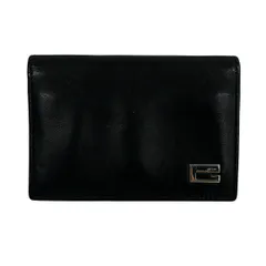 GUCCI(グッチ) 名刺入れ - 35382 黒 レザーのサムネイル