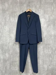 suit select スーツセレクト スリーピース スーツ セットアップ sizeY4 S/茶 ■■ メンズ