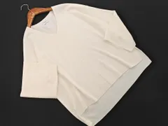 URBAN RESEARCH DOORS アーバンリサーチドアーズ Vネック ニット セーター sizeone/白 ■◇ レディース
