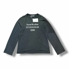 ACNE STUDIOS ダメージ加工 プリント カットソー カットソー アクネストゥディオズ FN-UX-TSHI000016 チャコール M （14553M）のサムネイル