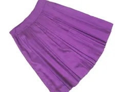 MISCH MASCH ミッシュマッシュ プリーツ Aライン 台形 スカート size38/紫 ■◇ レディース