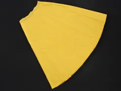 CLEAR IMPRESSION クリアインプレッション ジャガード Aライン 台形 スカート size1/黄 ■◇ レディースのサムネイル