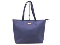 MICHAEL KORS マイケルコース レザー トート バッグ 紺 ■■ レディース