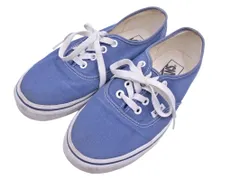 VANS バンズ オーセンティック スニーカー size6(24.0cm)/青 ■■ メンズ