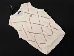 Munsingwear マンシングウェア Grand Slam Vネック ニット ベスト sizeM/オフホワイト ■◇ メンズのサムネイル