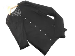 NOLLEY'S ノーリーズ カーディガン size38/黒 ■◇ レディース