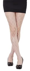 クリアストーン(Clearstone) My Luxury コスプレ ハロウィン ストッキング フィッシュネット レディース ホワイトのサムネイル