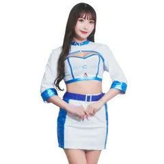 クリアストーン(Clearstone) GLOWHOLIC コスプレ ハロウィン レーシングクイーン レディース ホワイトのサムネイル