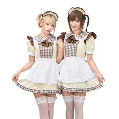 クリアストーン(Clearstone) コスプレ ハロウィン ホワイトショコラメイド レディース ホワイト