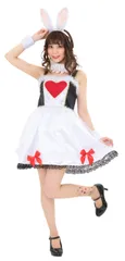 クリアストーン(Clearstone) コスプレ ハロウィン ワンダーラビットガール レディース ホワイトのサムネイル