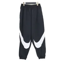 NIKE ナイキ パンツ ブラック 黒 サイズ:S | 25春夏 ウィメンズ ミッドライズ ジョガーパンツ | ウエストゴム ドローコード オーバーサイズ ナイロン | ボトムス ズボン【レディース】【中古】