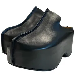 J．W．ANDERSON Platform Leather Clogsレザープラットフォーム厚底サンダル 8069000144956