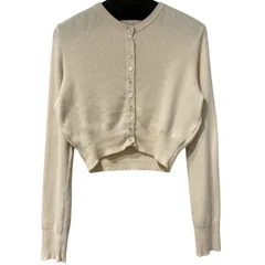 PUBLIC TOKYO 25AW コットンカシミヤクルーカーデ 8069000144871のサムネイル