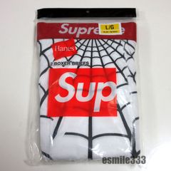 Supreme Hanes Spider Boxer Briefs L 2個 - メルカリ