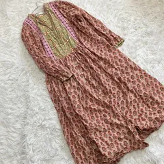 ZARA ワンピース　花柄　ロング　大きめサイズ　ゆったり