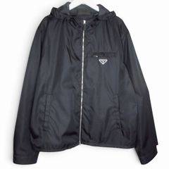 プラダ PRADA フード付 Re-Nylon ブルゾンジャケット 三角ロゴ - メルカリ