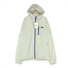 FIRSTDOWN ファーストダウン ワンポイントロゴ 長袖 ジップパーカー LL ライトグレー メンズ 古着