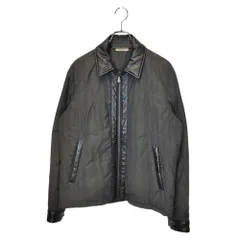 BOTTEGA VENETA ボッテガヴェネタ キルティング レザージャケット ブルゾン 422011 VEMC3 50 ブラック メンズのサムネイル