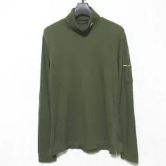 未使用 BURBERRY GOLF バーバリー ゴルフ スリーブポケット付き ハイネックカットソー BGV43-760-76 L カーキ レディース 古着 中古 USEDのサムネイル