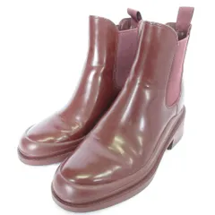 新品同様 COLE HAAN コールハーン ウェスタリー チェルシー ブーツ ウォーターレジスタント ブーツ W28739 6B 23cm ボルドー レディース 古着 中古 USEDのサムネイル