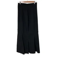 美品 24AW snidel スナイデル ハイウエストマーメイドスカート サイズ1 ブラック レディース 古着 中古 USED