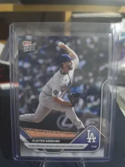 Topps Now クレー トン・カーショー 野球カード