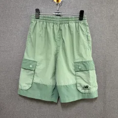 ニューバランス キッズ 140 カーゴパンツ カーキ BO1145