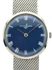 ULYSSE NARDIN ブルー ローマ 手巻き時計 ユリスナルダンのサムネイル
