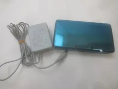  ゲーム ニンテンドー3DS 本体 動作品 CTR-001 アクアブルー 充電器付き 中古品