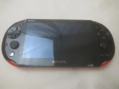  ゲーム PS Vita 本体 動作品 PCH-2000 レッドブラック 本体のみ 中古品