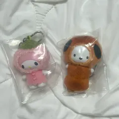 まとめて新品サンリオちびとも３弾和菓子マイメロディポチャッコ