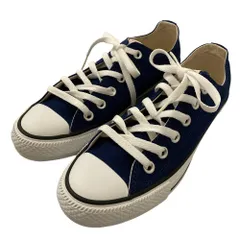 未使用 CONVERSE コンバース NEXTAR110 OX ネクスター 110 オックス キャンバス ローカット スニーカー 23.5cm ネイビー レディース 古着 中古 USED