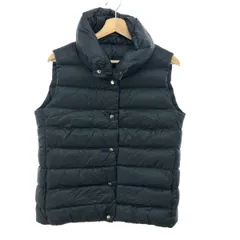 MONCLER モンクレール ダウンベスト/PORTES サイズ:2     ブラック レディース / 241021000545のサムネイル