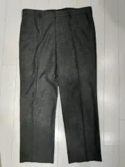 グレー メンズ スーツ ズボン スラックス