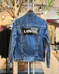 LEVI'S リーバイス カモフラージュ パッチ デニム ジャケット