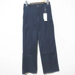 未使用 25SS PROPORTION BODY DRESSING プロポーションボディドレッシング スラックスデニムパンツ サイズPS インディゴ レディース 古着 中古 USEDのサムネイル