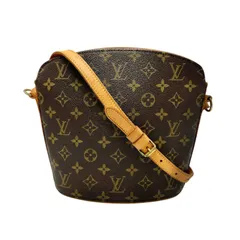 ルイヴィトン LOUIS VUITTON ショルダーバッグ ドルーオ M51290 モノグラムキャンバス ブラウン レディース