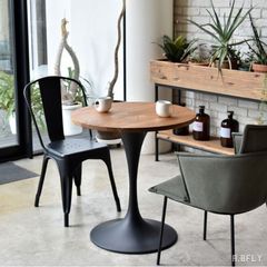 福岡引取り限定！KNOT ANTIQUESバッカス ラウンドテーブル定価約10万