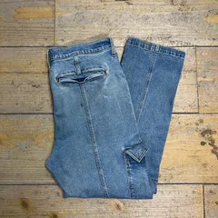 90S UNKNOWN デニムバギーパンツ デニムカーゴパンツ Y2Kのサムネイル