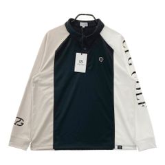 CPG GOLF シーピージー ゴルフ 長袖 ポロシャツ 2 ブラック ホワイト