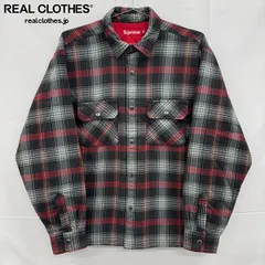 2026年最新】Supreme Quilted flannel snap shirtの人気アイテム