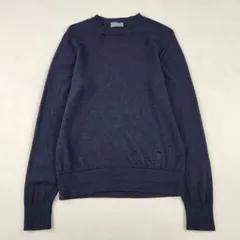 美品　Dior homme　ニット　現行　エディ期　BEE刺しゅう　薄手ニット　ブラック　Mのサムネイル