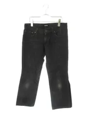 ズッカ zucca パンツ デニム ジーンズ クロップド M 黒 ブラック /ahのサムネイル