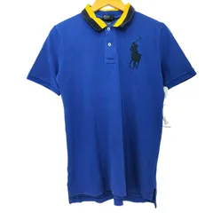 ポロバイラルフローレン Polo by RALPH LAUREN 90s ビッグポニー 刺繍 ポロシャツ メンズ  XL(18-20)