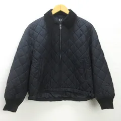d■ユニクロ/NIQLO C パフテックブルゾン JKT■黒【S】LADIES/4S【中古】