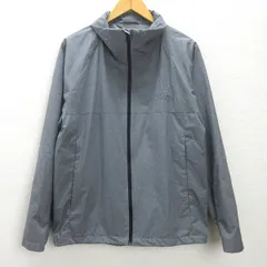 g■アーノルドパーマー/ARNOLD PALMER フード付きフルジップジャケット 5442/撥水【LL】灰/men's/19【中古】■のサムネイル