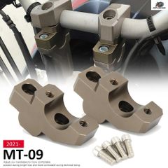 ハンドルバーライザーバー オートバイマウントハンドルクランプ ヤマハ トレーサー 900 GT MT-09 FZ-09 ハンドルバーバーライザー バーバッ