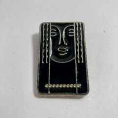 メキシコ タスコ ブローチ ネックレストップ インレイ アステカ マヤの 