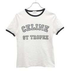 国内正規品 CELINE リンガーTシャツ 馬車プリント 美品 安心鑑定利用