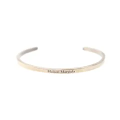 Maison Margiela メゾン マルジェラ ロゴカフブレスレット バングル  シルバー系のサムネイル